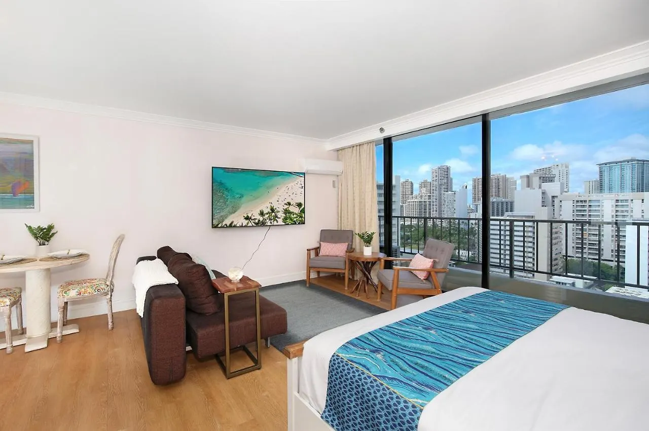 Apartment Oahu Royal Garden At Waikiki 1711 Condo Honolulu United States